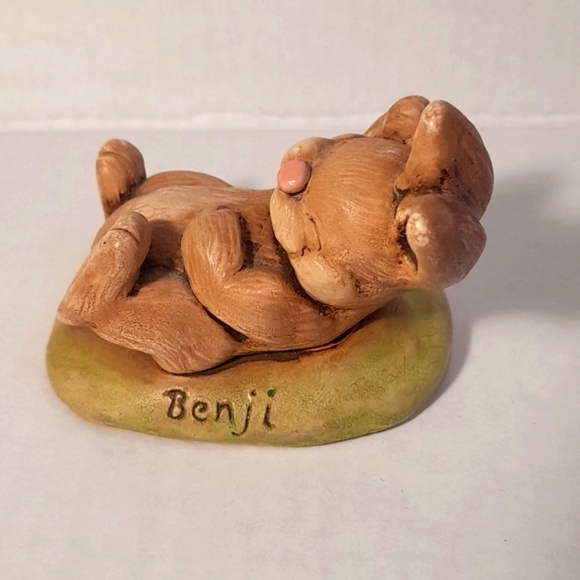 ๐ Adorable Vintage Benji Bunny Rabbit England Stoneware Figurine - Picture 2 of 4